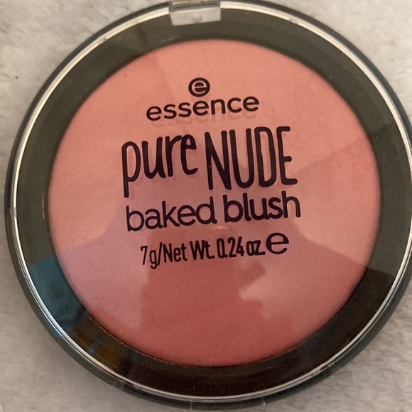 Cool Coral pure NUDE baked blush essence & Laura Mercier make up sponge New - Picture 2 of 5